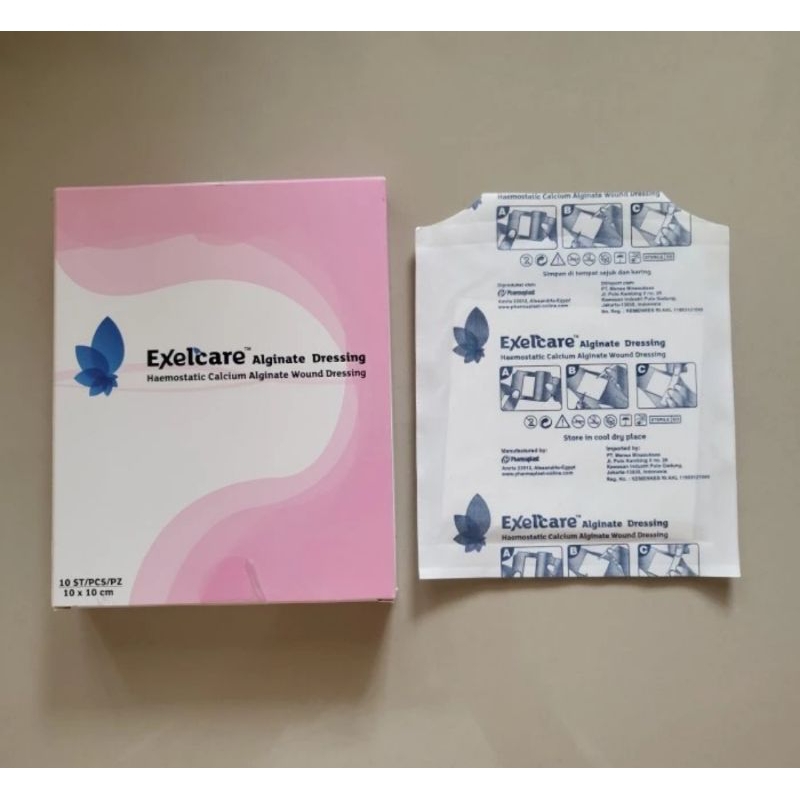 Calcium Alginate Wound Dressing 10x10cm Exelcare