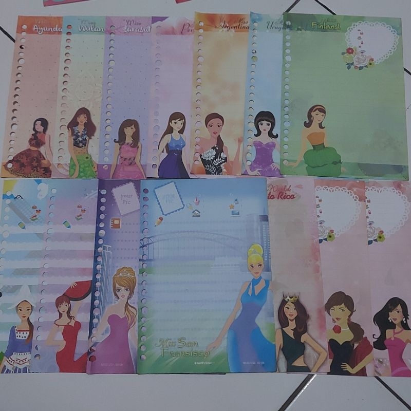 

Isi Binder Harvest (Miss Universal, Universe, World Wide, Batik, USA, America Latin) (BEKAS) [Updated 18 Juli 2024]