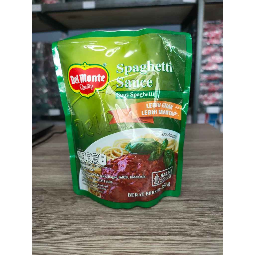 

DELMONTE SPAGHETI SAUCE | DELMONTE BARBEQUE SAUCE | UKURAN 250 GRAM | BUMBU SPAGHETI | BUMBU MASAKAN