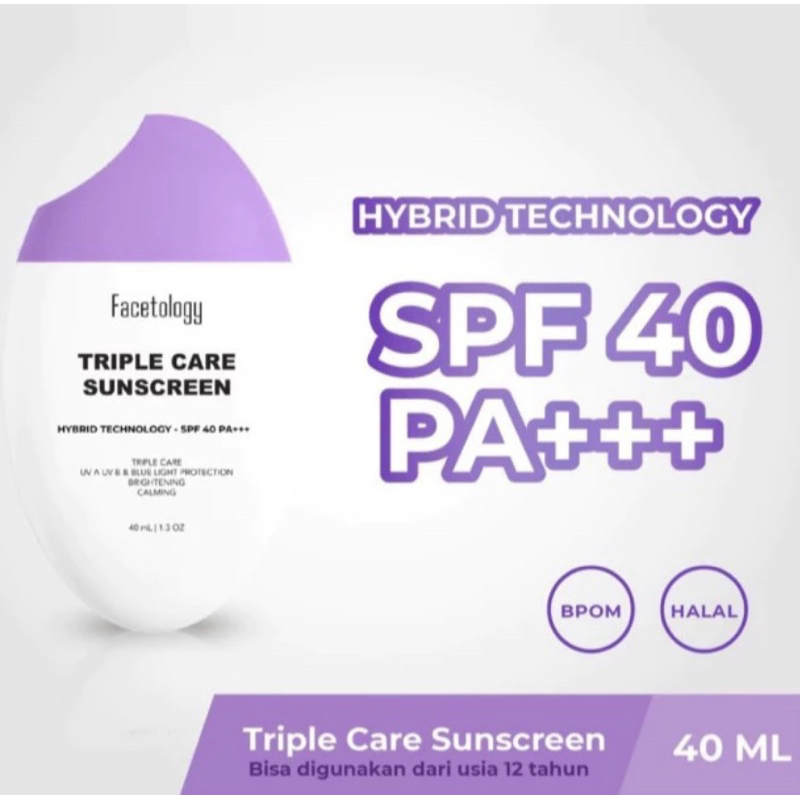 sunscreen facetology