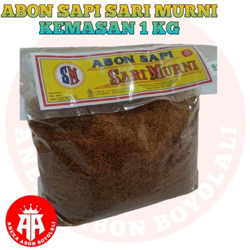 

Abon Sapi Sari Murni Kemasan 1 Kg