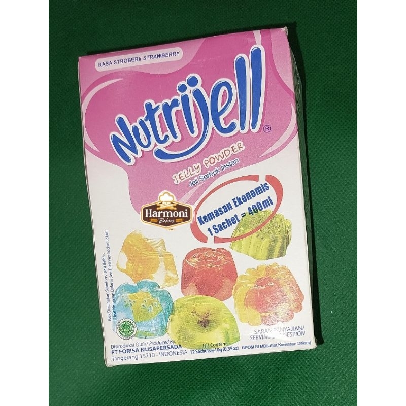 

Nutrijell Rasa Stroberi 10gr(1 sachet)