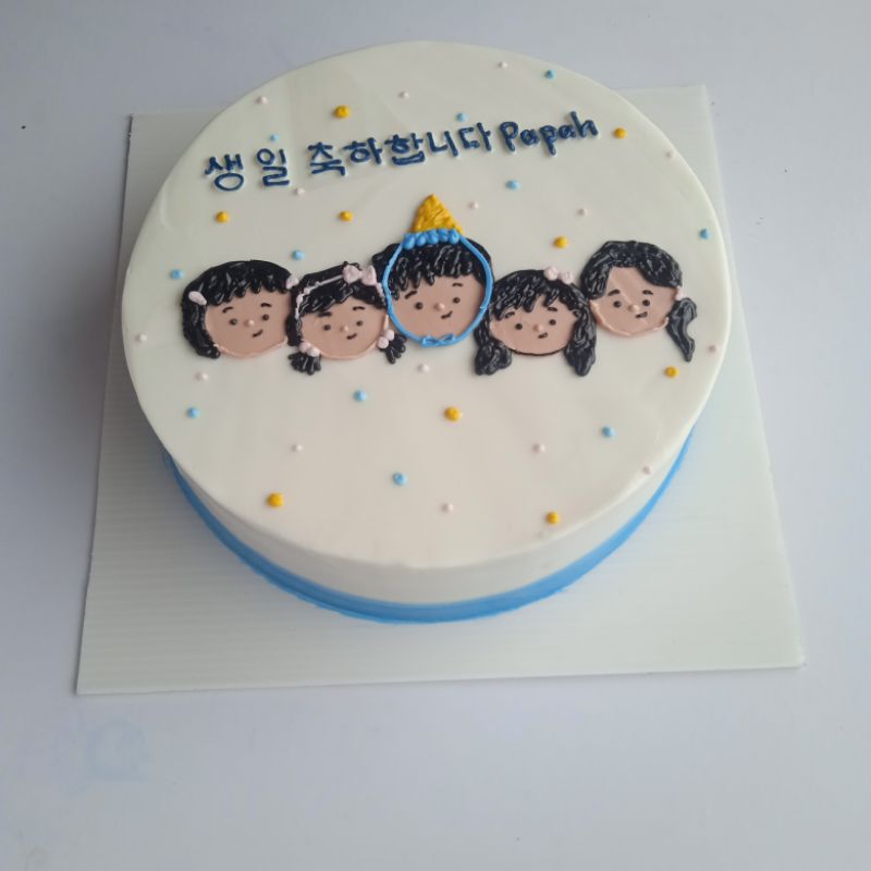 

[BISA CUSTOM] KOREAN CAKE UKURAN 18CM SEMARANG