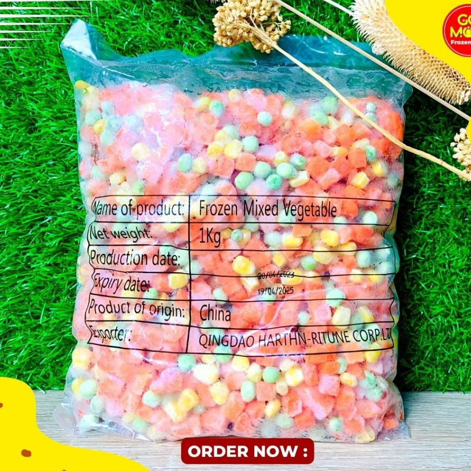 FROZEN MIX VEGETABLE 1Kg