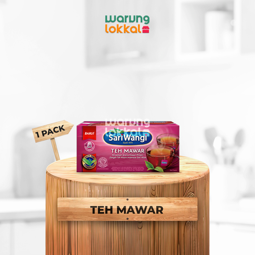 

Sariwangi Teh Mawar 1 Pack - Warung Lokkal