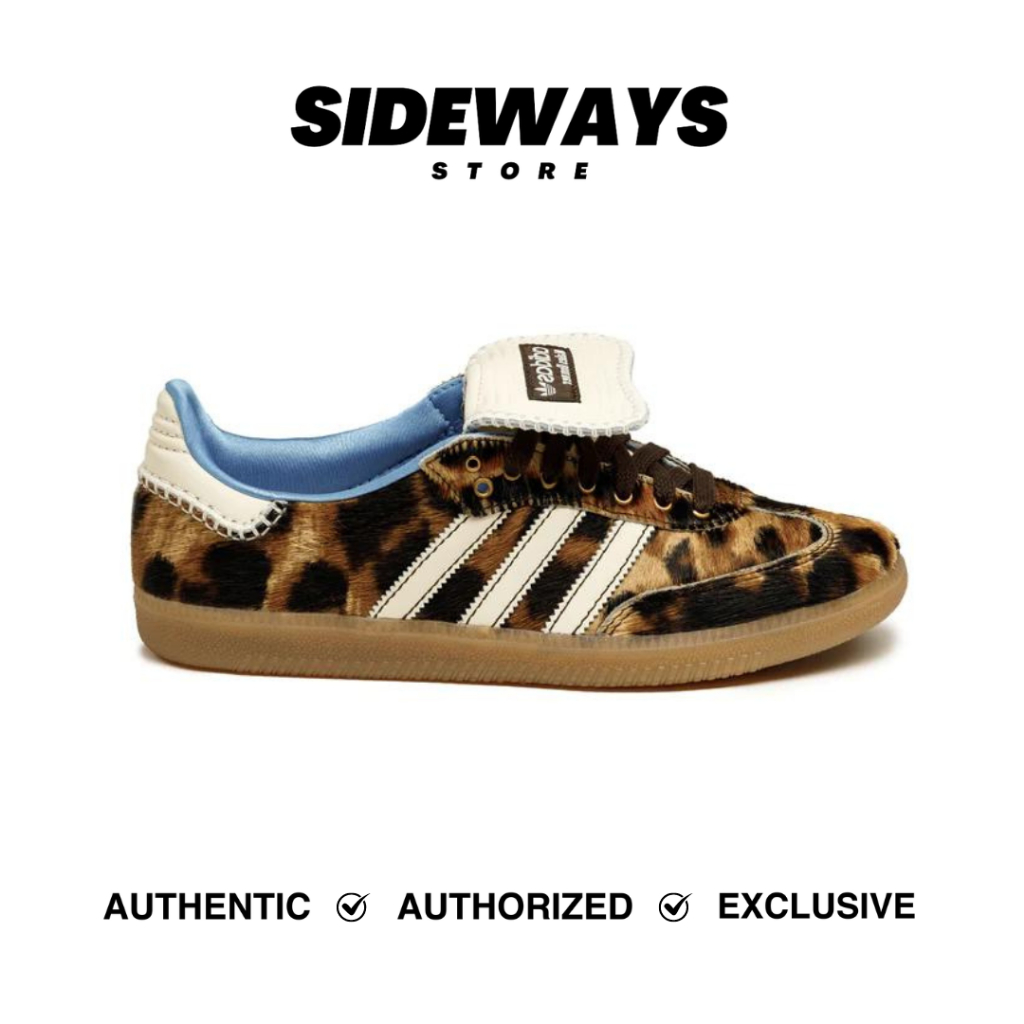 Adidas Samba Wales Bonner Nylon Dark Brown Cream White