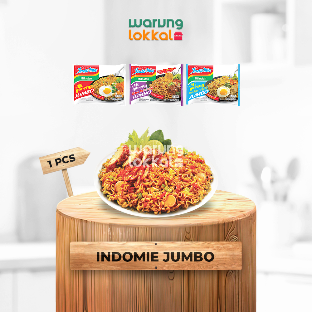 

Indomie Jumbo All Variant - Warung Lokkal