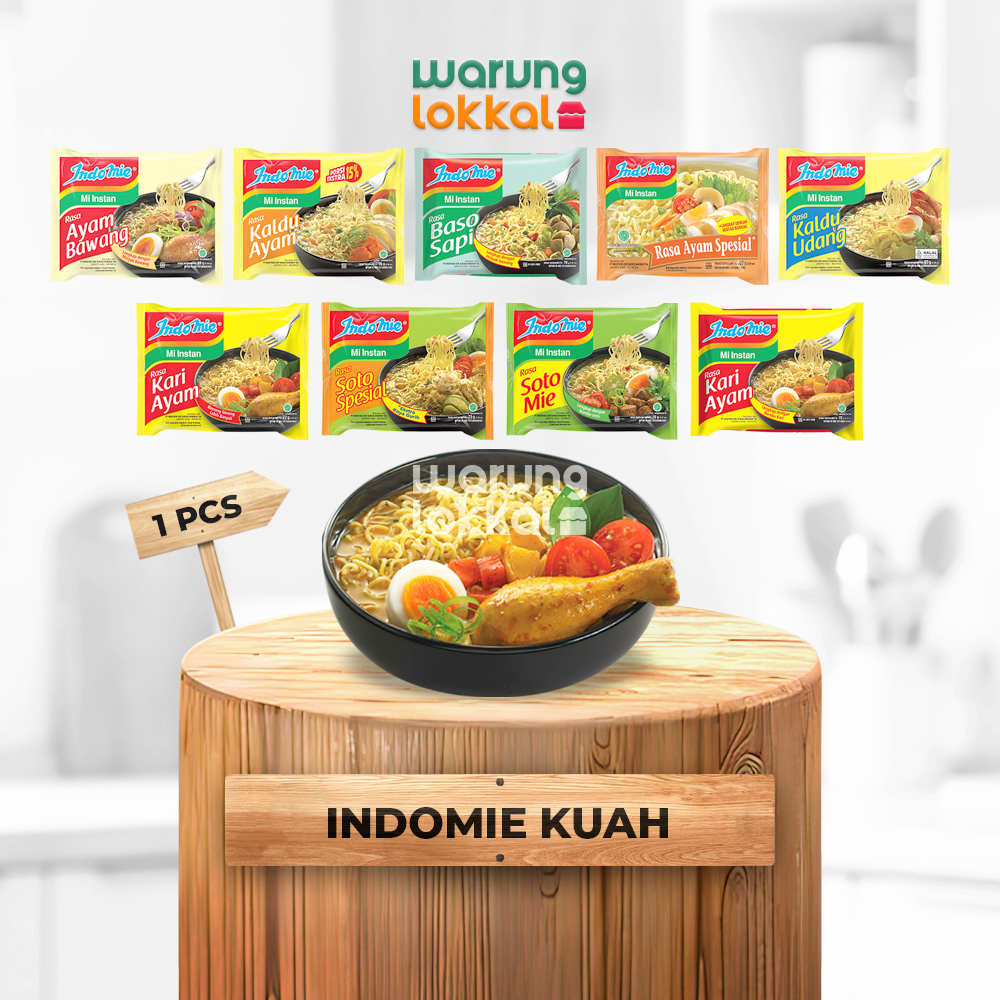 

Indomie Kuah All Variant - Warung Lokkal