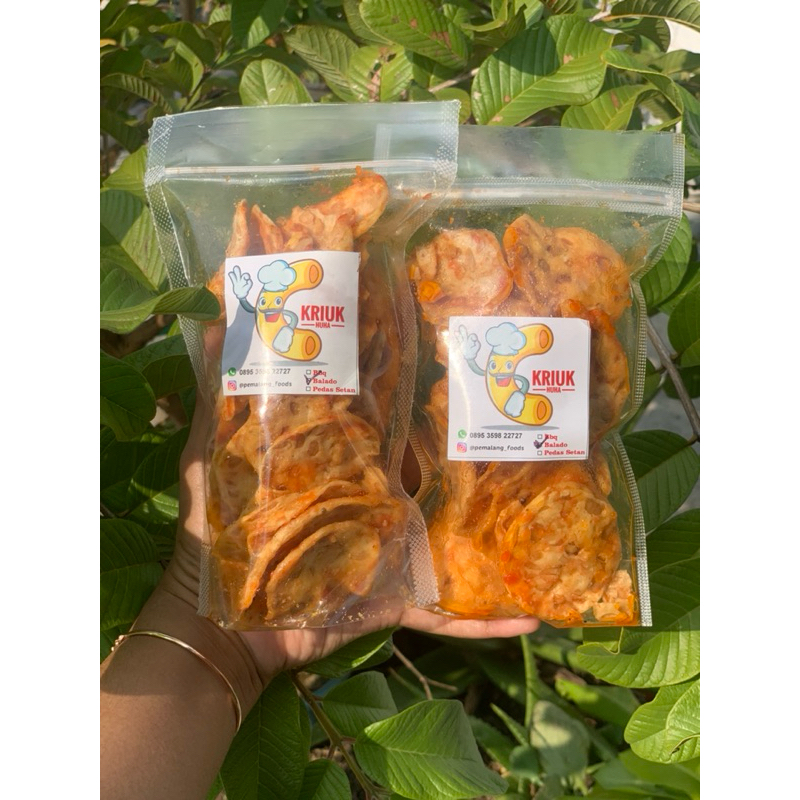 

KRIPIK TEMPE SAGU ukuran 100gr (POUCH) || BUMBU BASAH / KERING