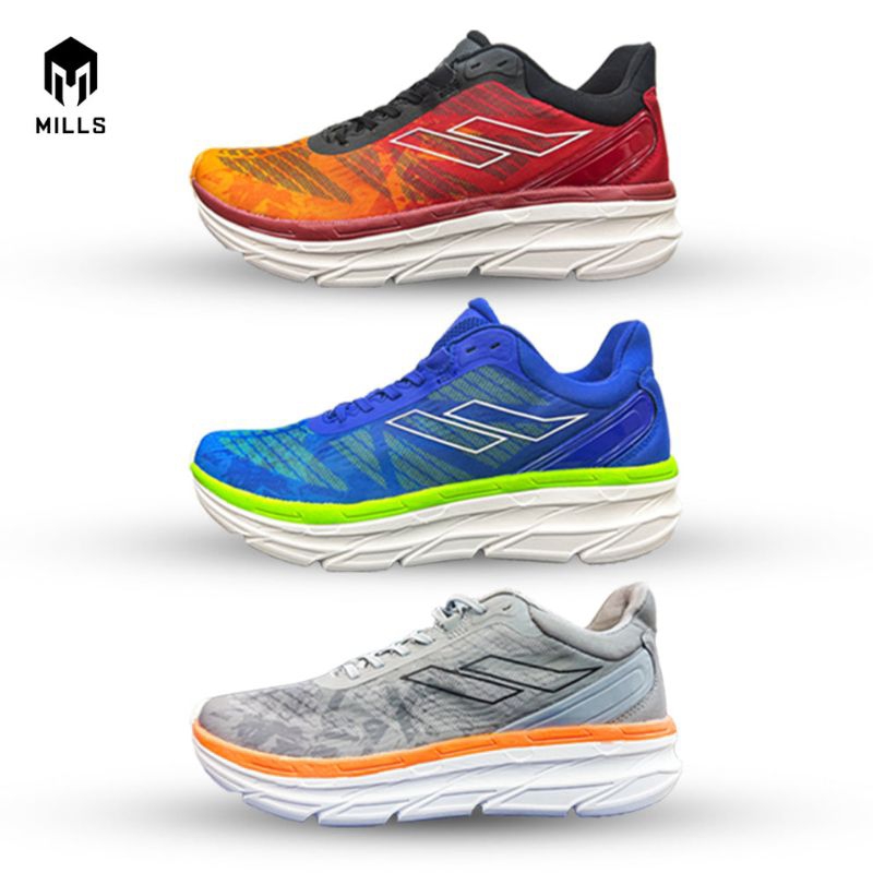 Mills Sepatu Olahraga Lari Running Shoes MILLS ENERMAX CUSHION 91010