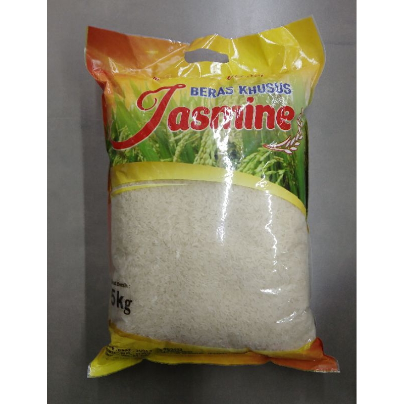 

Beras Premium JASMINE 5kg - HM, HK