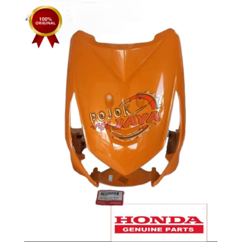 Tameng depan Honda Beat Karbu Original Orange 64301-KVY-960CB0