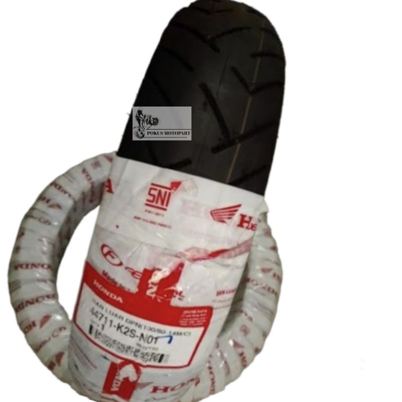 BAN TUBELESS FEDERAL (K2S) VARIO 160,PCX 150 (100/80-14) ORIGINAL AHM