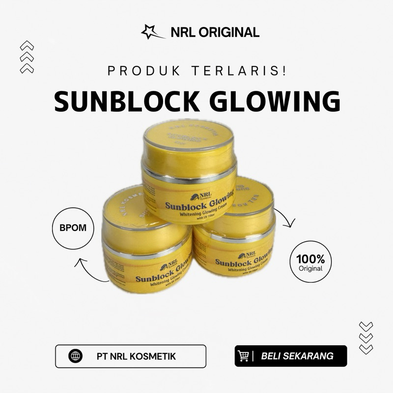 SUNBLOCK, NRL KOSMETIK ORIGINAL 100 % ORI