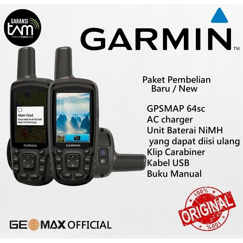 Gps Garmin 64sc / Gps Garmin 64sc Baru