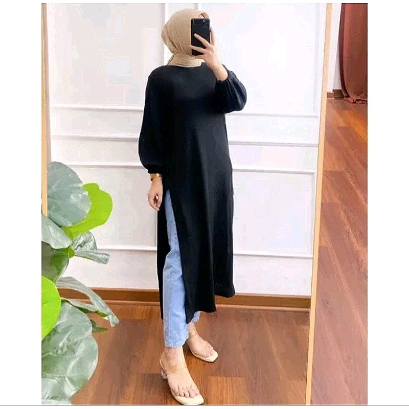 RARA TUNIK PREMIUM, Tunik viral, fashion hijab, atasan tunik, tunik kekinian, fashion hijab muslim