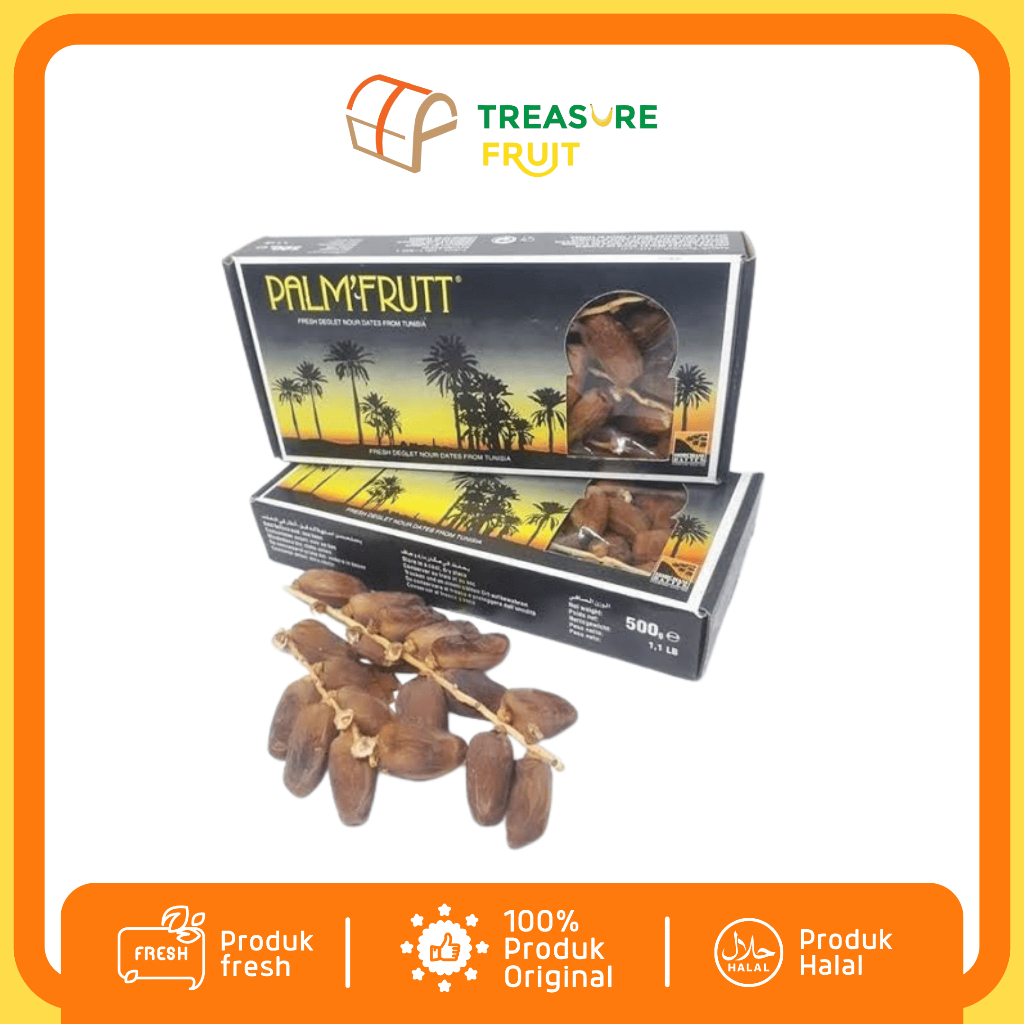 

KURMA PALM FRUIT Kualitas Premium I Treasure Fruit - Buah Sehat dan Segar