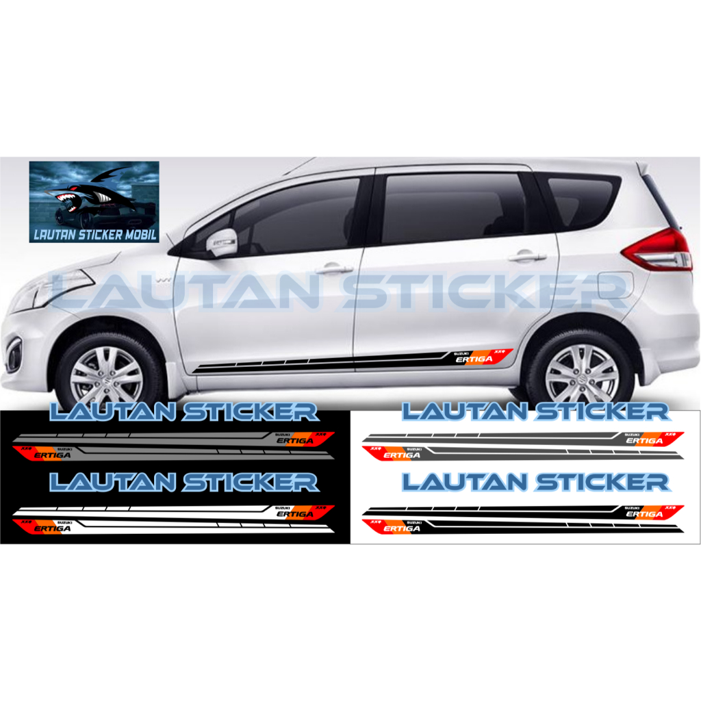 cutting stiker mobil suzuki ertiga stiker list mobil ertiga