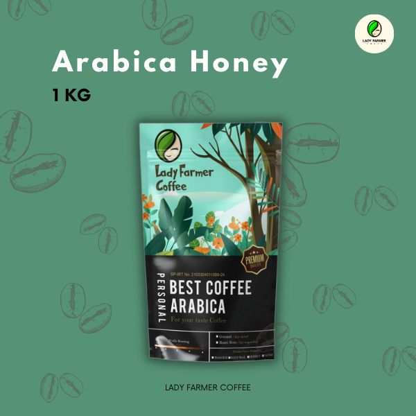 

KOPI ARABIKA JAWA PROSES HONEY GRADE 1/BERAT 1 KG /KOPI BUBUK ENAK DIJAMIN MANTAP