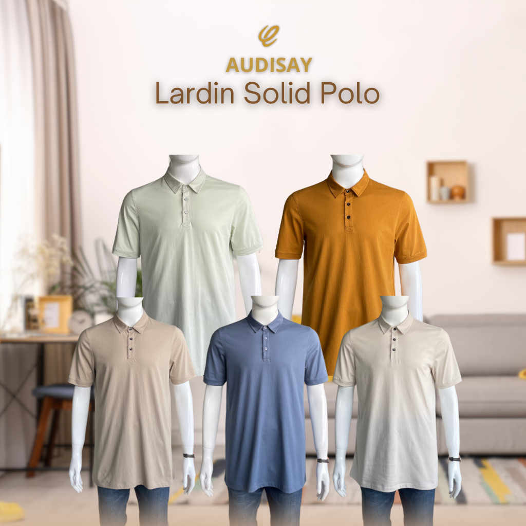 Audisay I Lardin Solid Polo I Polo Shirt I Premium Cotton I