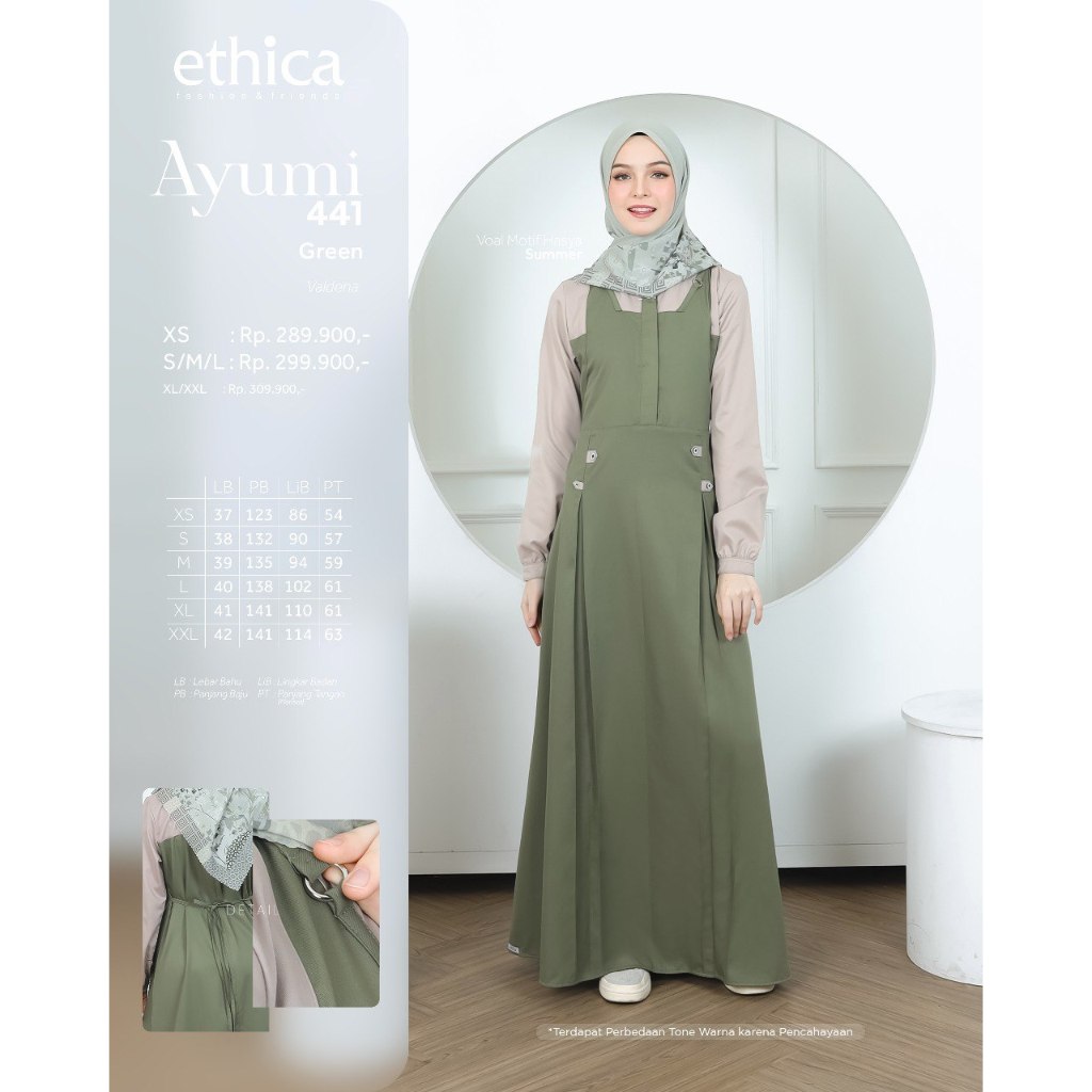 Gamis Daily Terbaru Ethica Ayumi 441