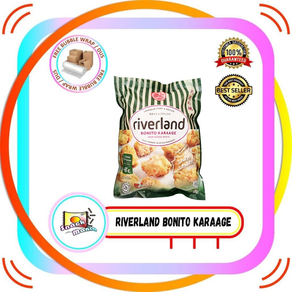 Riverland Bonito Karaage 500 gr Ayam Karage