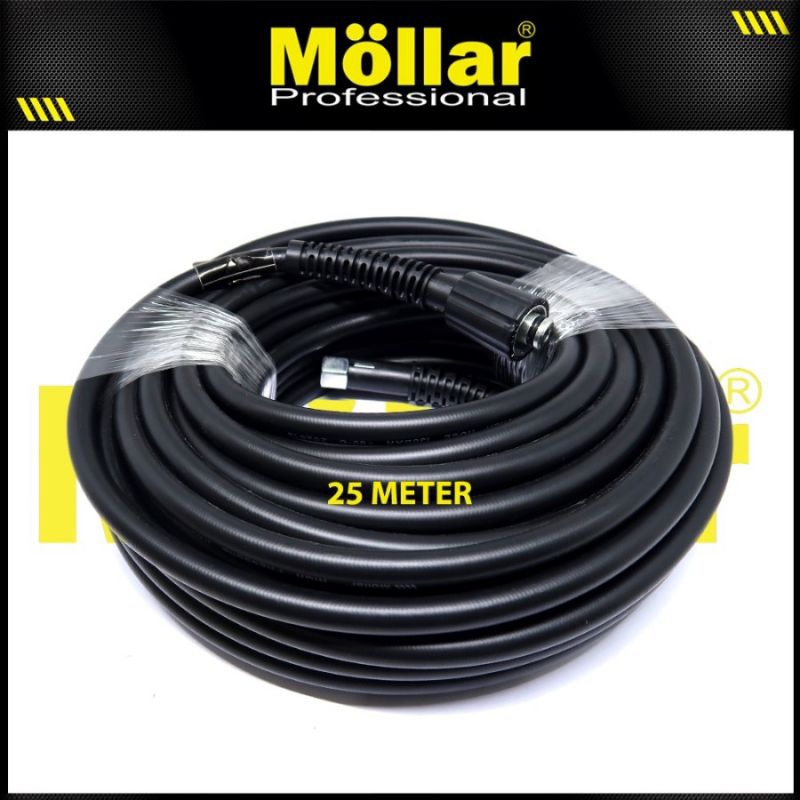 Selang Jet Cleaner Mesin Steam Cuci Mobil Motor 25 Meter  MOLLAR
