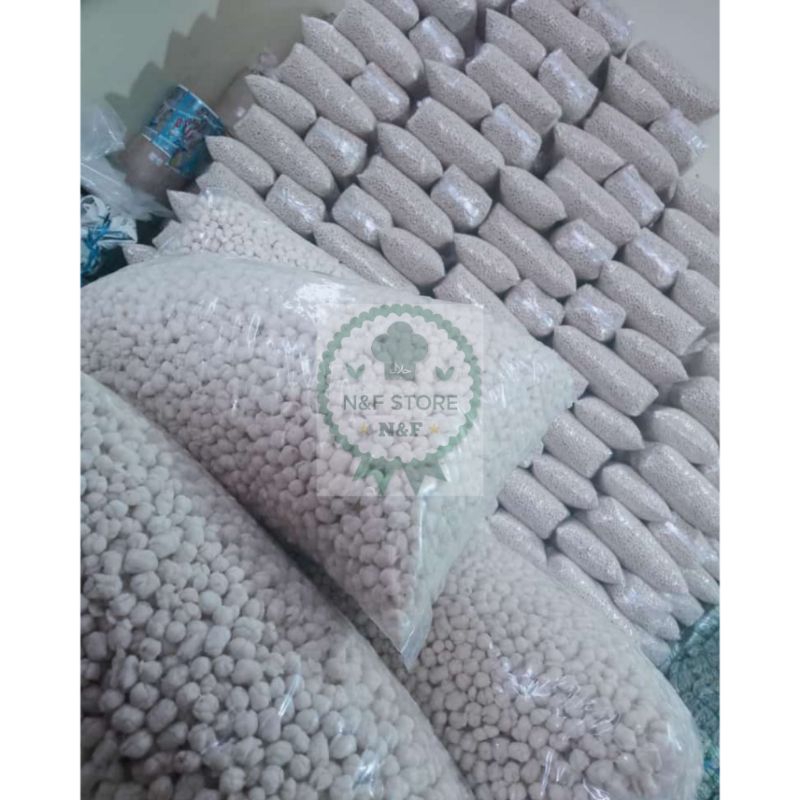 

pilus cikur kemasan 1 kg /tiktak cikur / toping seblak, baso aci dll