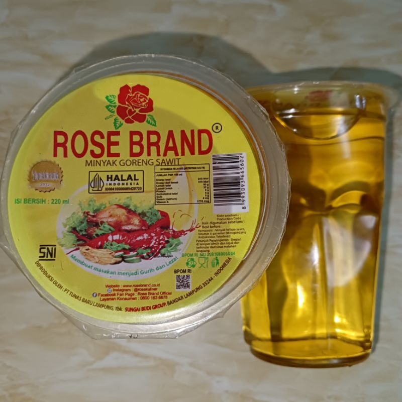 

Minyak Gelas Rose Brand