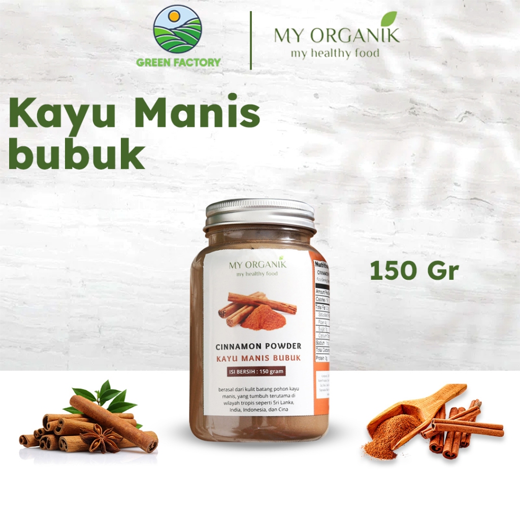 

My Organik Rempah bubuk kayu manis 150gr