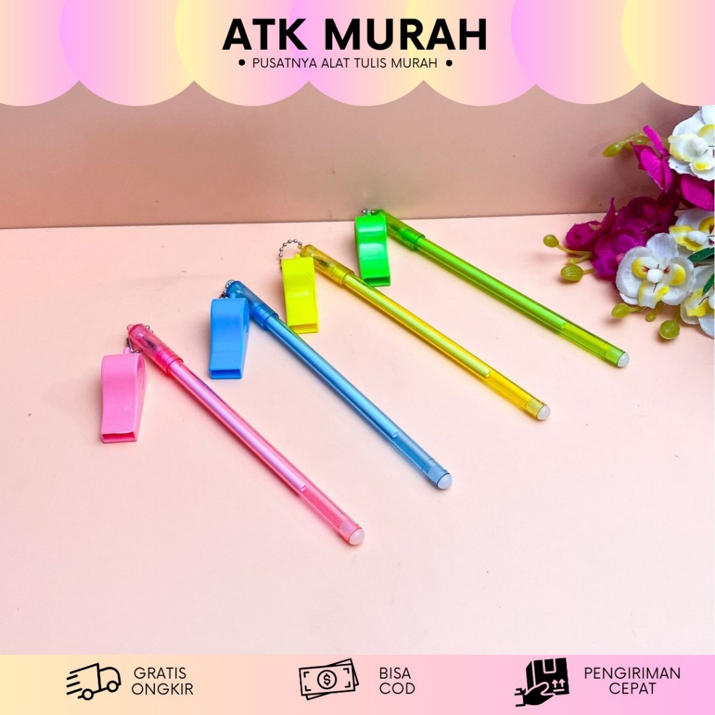 

PENA GANTUNGAN PLUIT PG-1430 PULPEN KEKINIAN TERJANGKAU ALAT TULIS KANTOR BAGUS LUCU