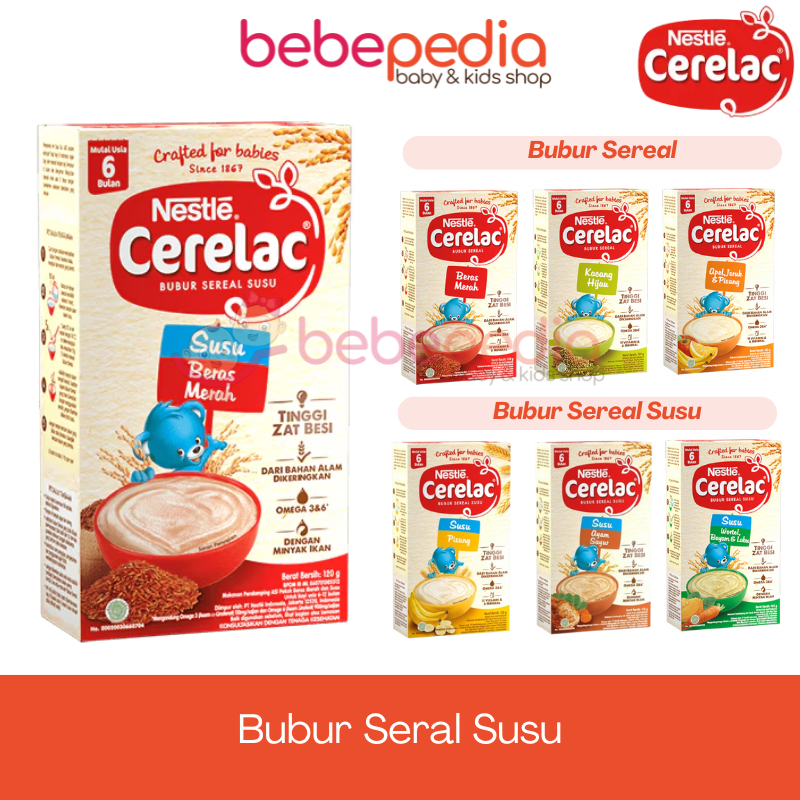CERELAC Bubur Bayi 6 Bulan 120g 120 g