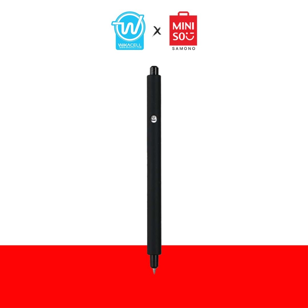 

Miniso Ballpoint Gel Pen We Bare Bears Collection Black Ink