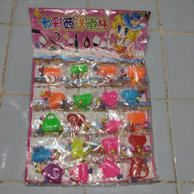 

20 tas +penghapus mainan edukasi