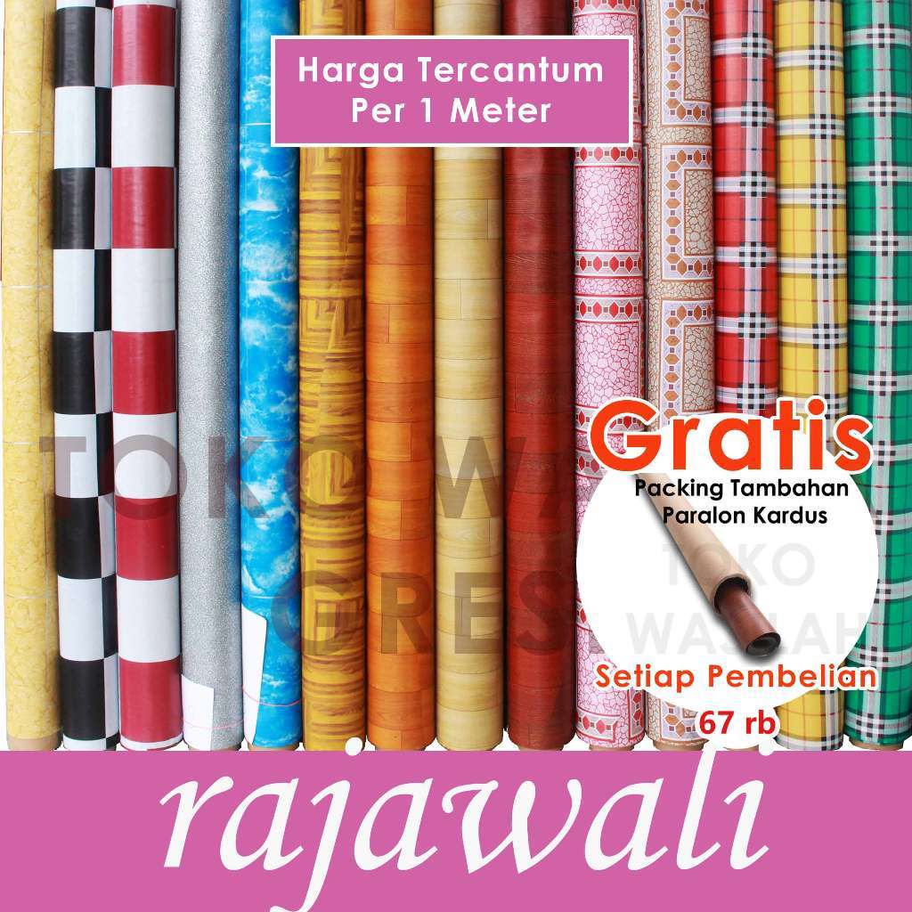 KARPET PLASTIK/PERLAK LANTAI /MEJA/ KARPET LANTAI  PLASTIK LEBAR 1.2meter