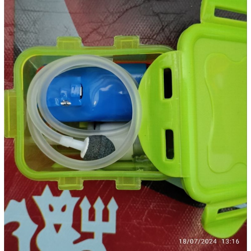 AERATOR CAS UDANG IKAN AQUARIUM 20 JAM & WATER PUMP UDANG IKAN AQUARIUM 20 JAM