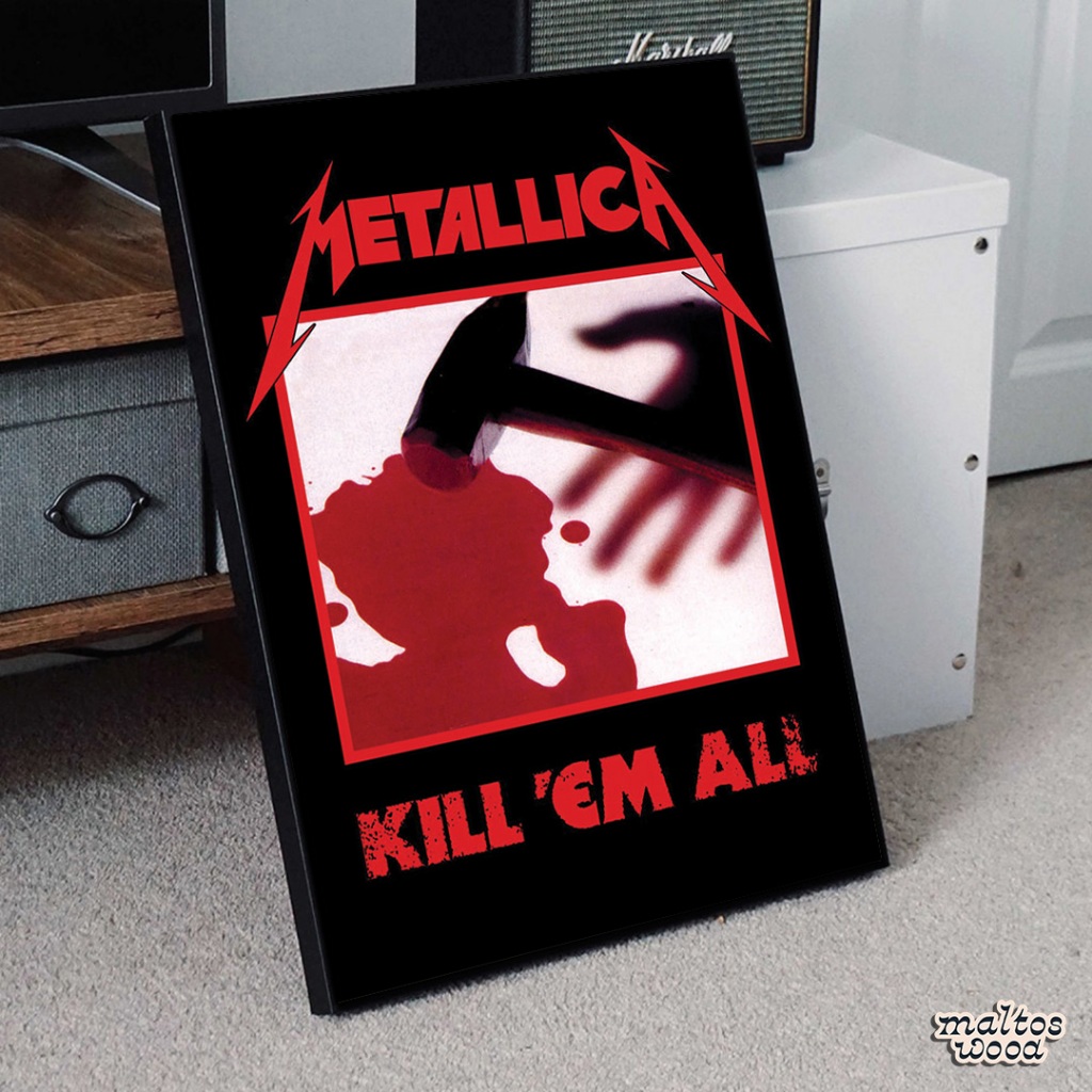 Poster Metallica + Frame