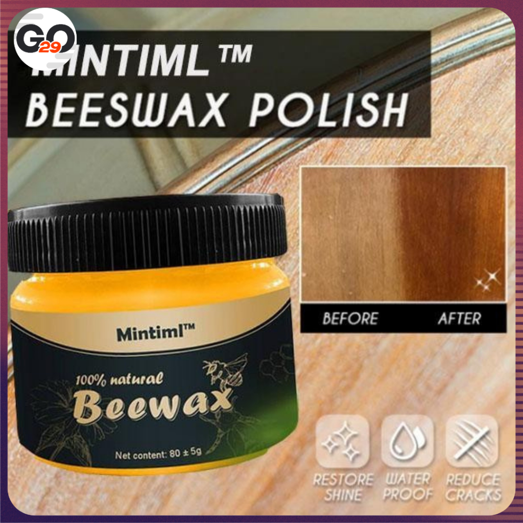 Gel Pengkilap Kayu Gel Lilin Lebah Alami Beewax Wood Seasoning Natural Beewax Polish Wood