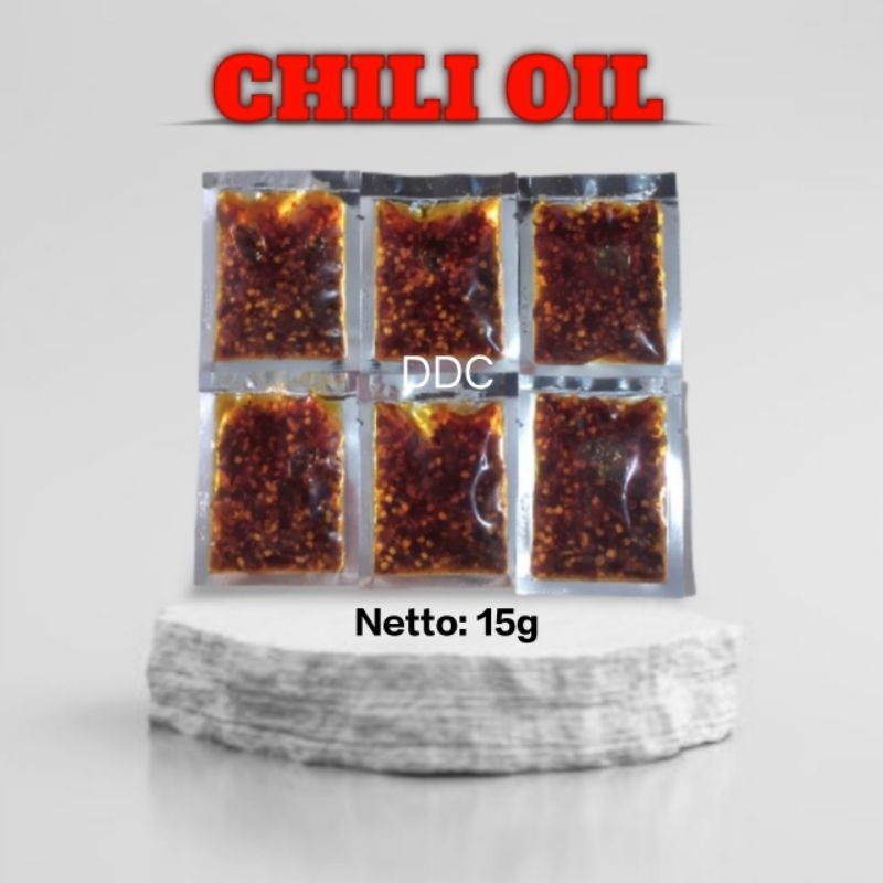 

COD| CHILI OIL SACHET| CILI OIL| MINYAK CABE| MINYAK CABAI