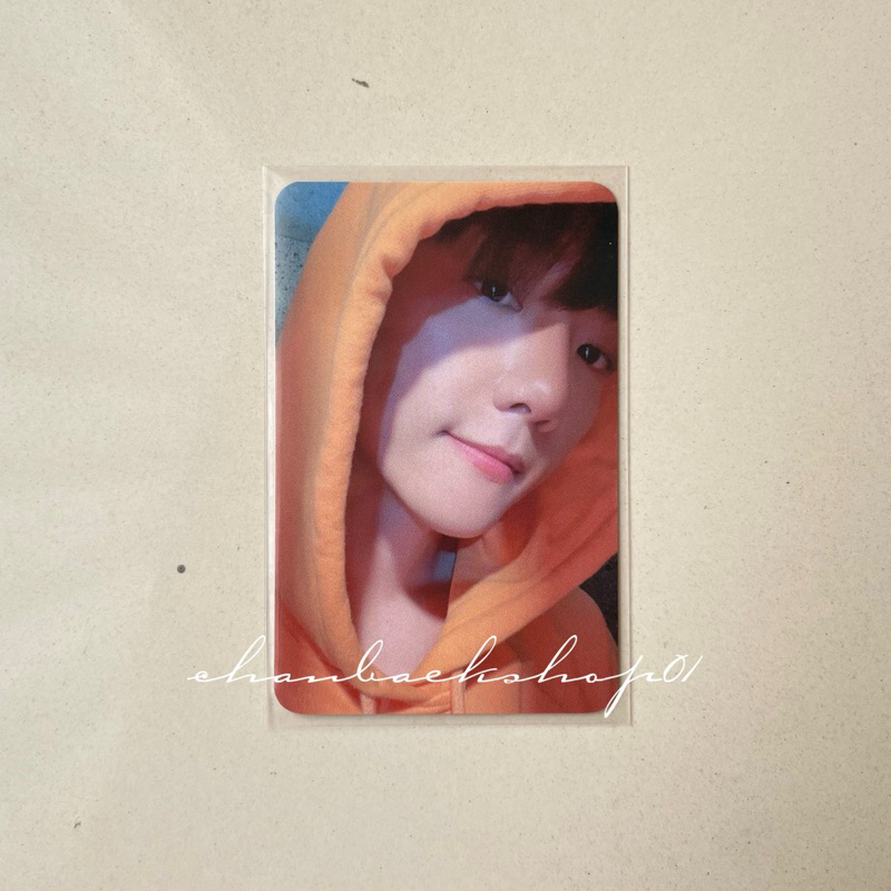 “Ready Stock” PHOTOCARD ONLY BAEKHYUN HOODIE FANMEET EXO’CLOCK OFFICIAL