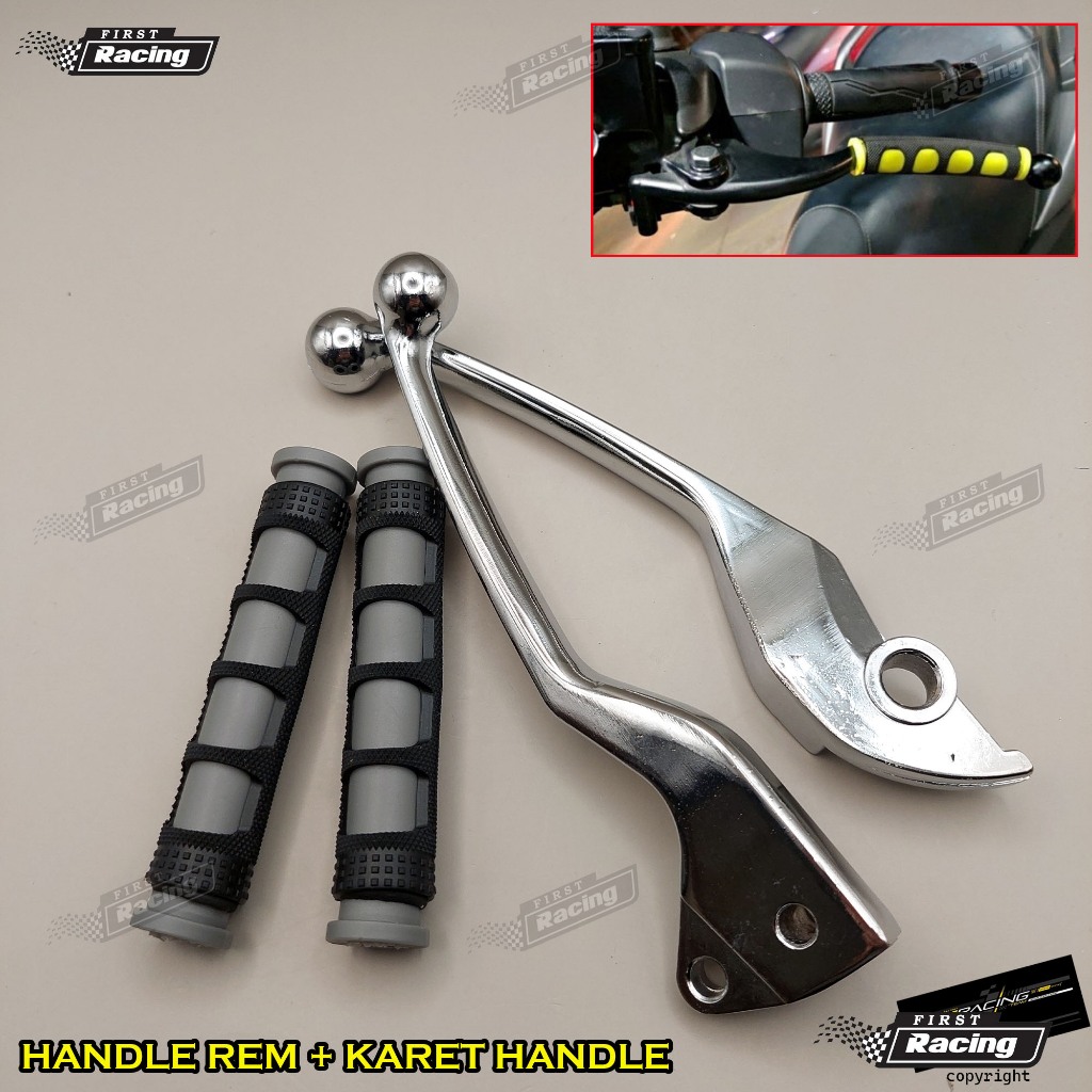 HANDLE REM VARIO 110 FI CBS 1SET KARET HANDLE REM