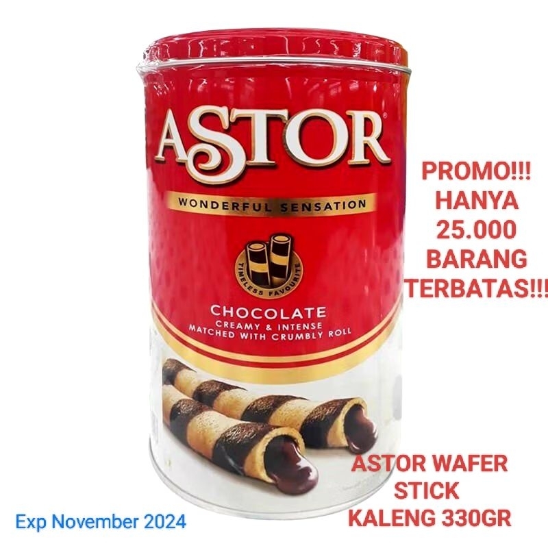 ASTOR WAFER STICK KALENG 330GR