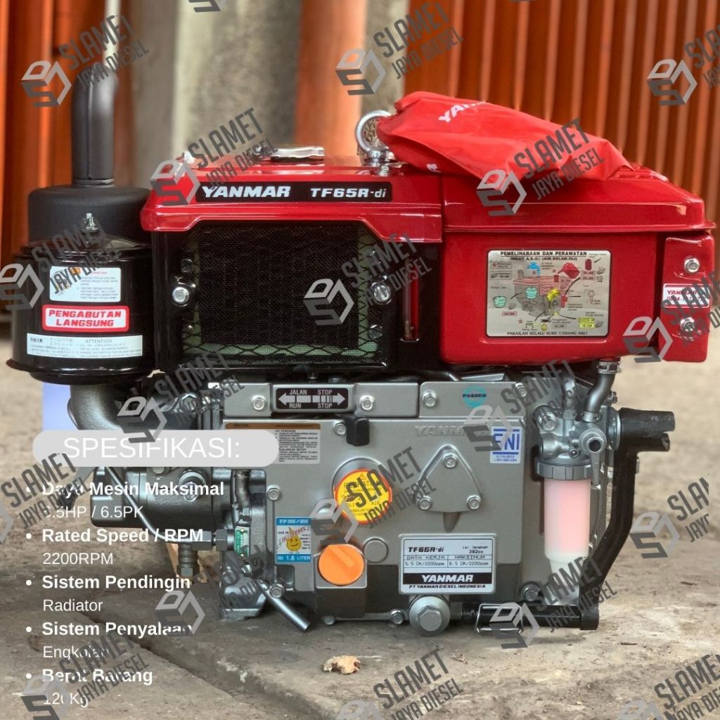 Diesel Yanmar TF65R DI - 6.5HP