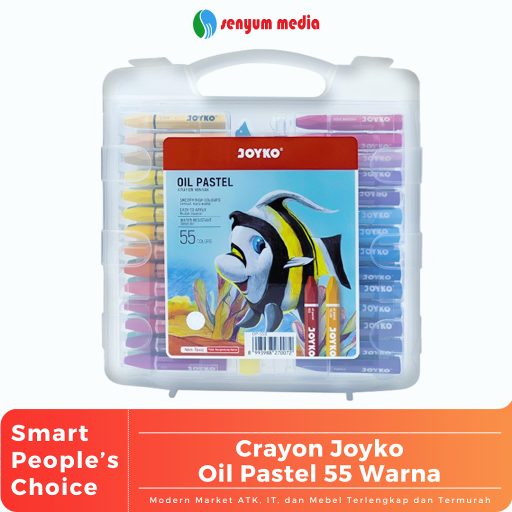 

Crayon Joyko Oil Pastel 55 Warna (1 Pcs) (S:PCS)