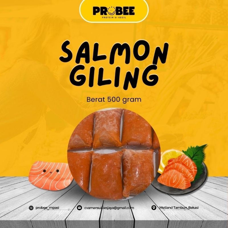 

Salmon Giling 500Gram/Salmon Minced 500Gram
