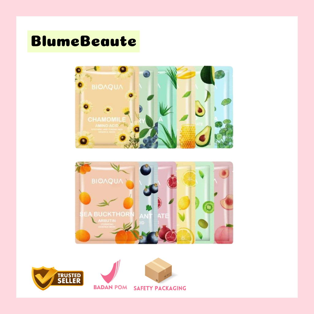 Blumebeaute - BIO AQUA - Bio Aqua Sheet Mask 12 Varian