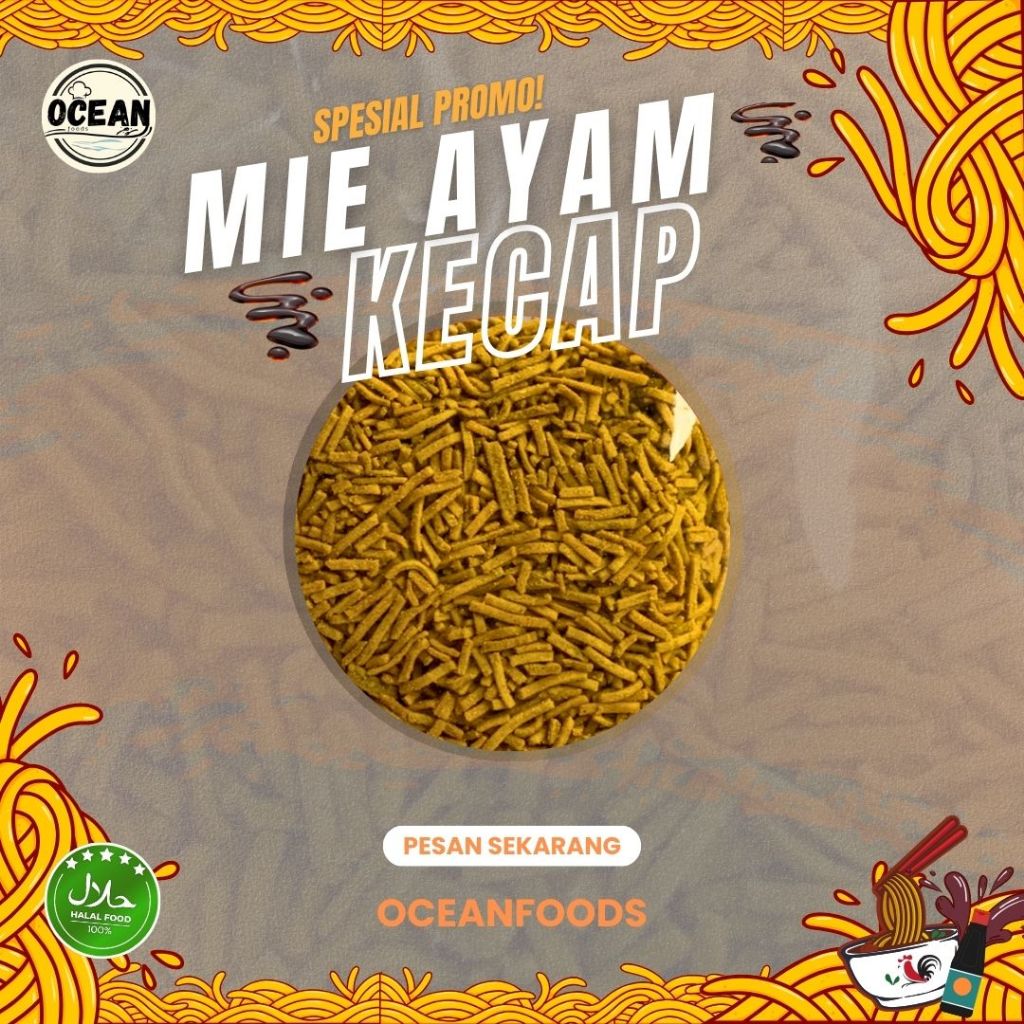 

Mie Kering Mie Ayam Kecap Mie Kering Viral Renyah Murah