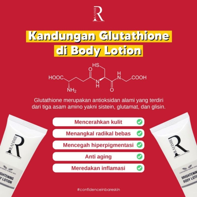 Rahmie Clinic body whitening super