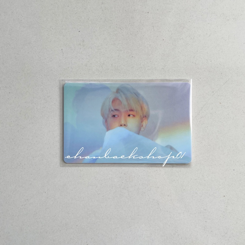 BAEKHYUN MD LIGHT MERCH PHOTOCARD