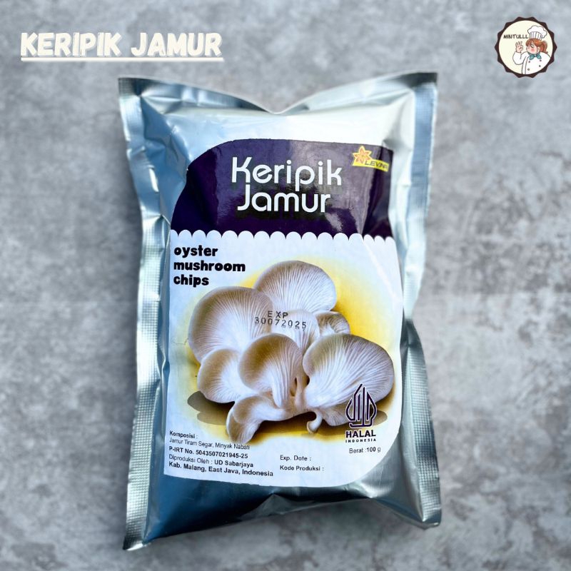 

CAMILAN KERIPIK JAMUR SUPER OVEN FRUITS CHIPS LEVINA SNACK ENAK MURAH 100 GRAM